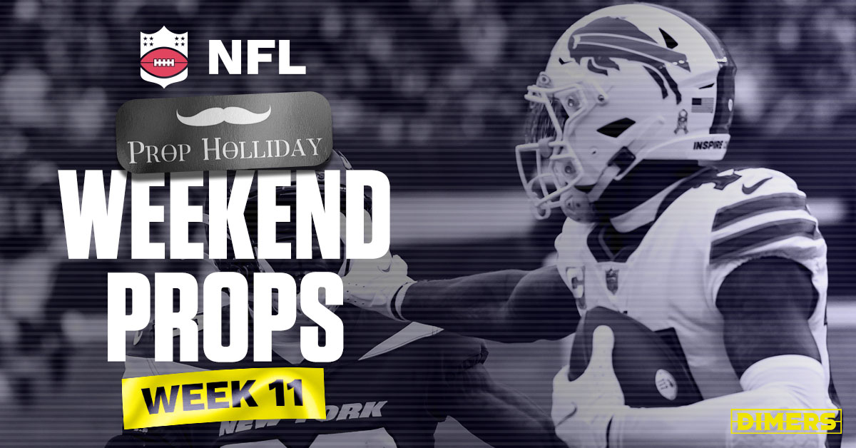 Prop Holliday NFL Week 11 Props Betting Picks, Predictions and Parlay