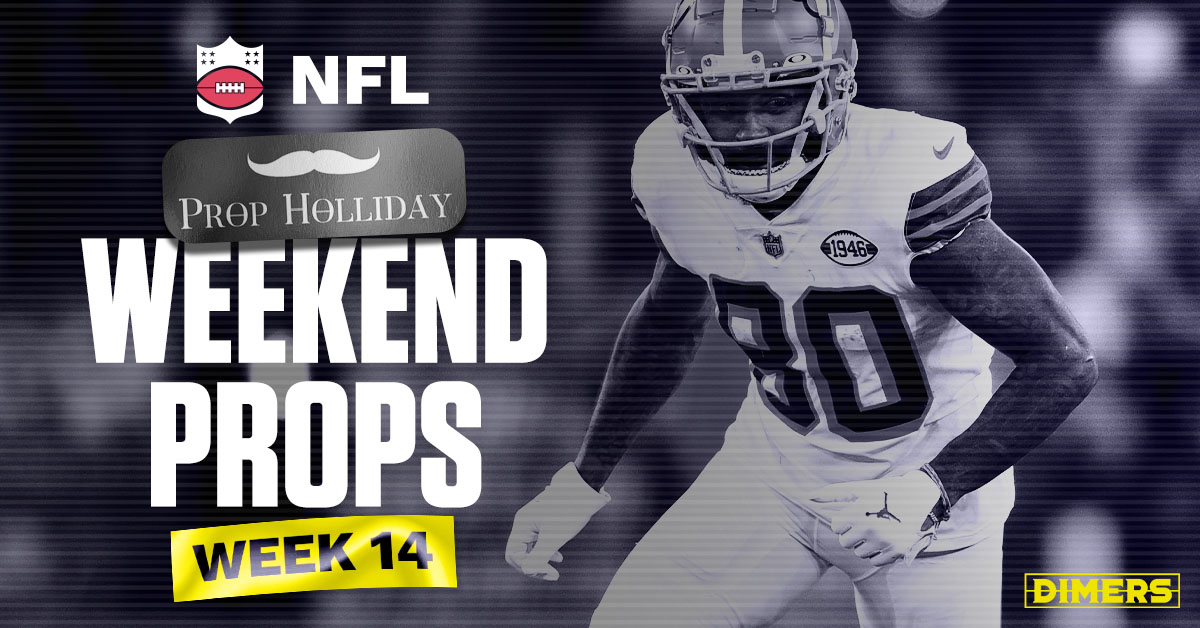 Prop Holliday's NFL Week 14 Best Prop Bets Dec 12, 2021