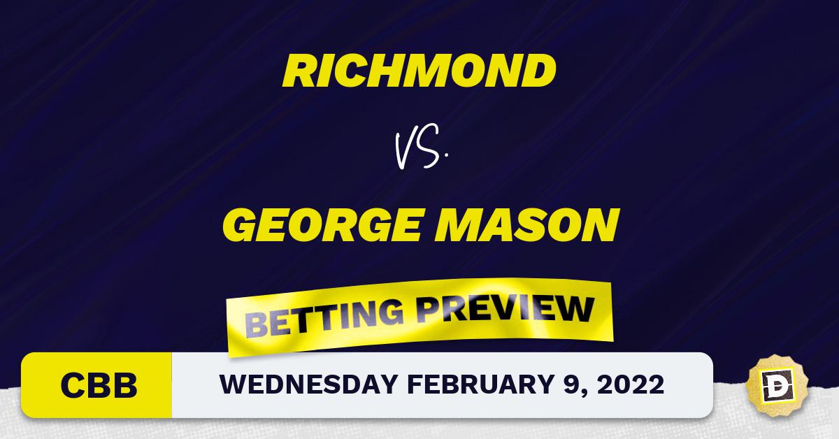 Richmond vs. George Mason CBB Predictions and Odds - Feb 9, 2022 | Dimers Richmond vs. George Mason CBB Predictions and Odds - Feb 9, 2022 | Dimers