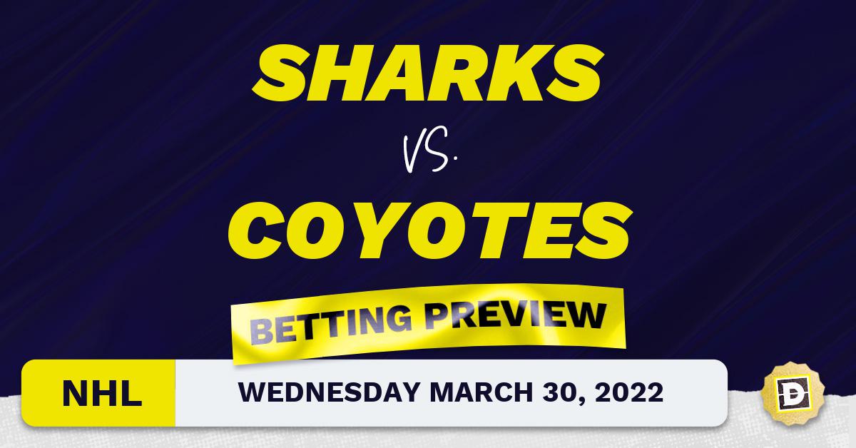 Sharks vs. Coyotes Predictions and Odds Mar 30, 2022