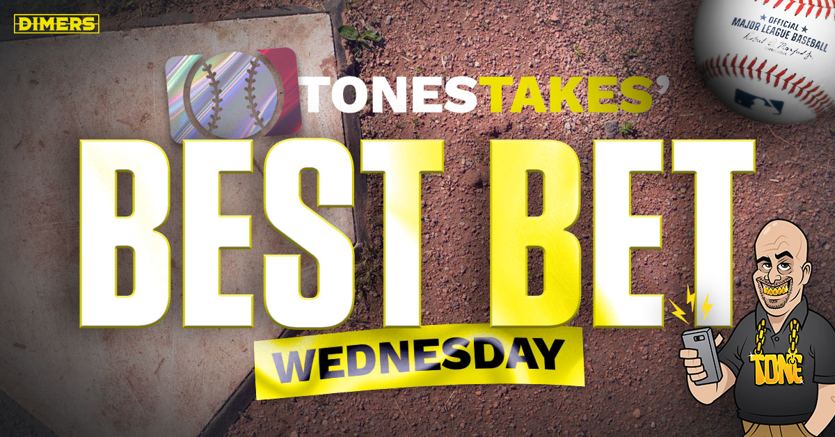 TonesTakes' MLB Wednesday Best Bet May 4, 2022 Dimers