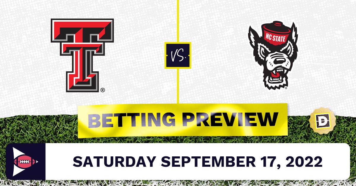 Texas Tech vs. North Carolina State CFB Prediction and Odds Sep 17, 2022