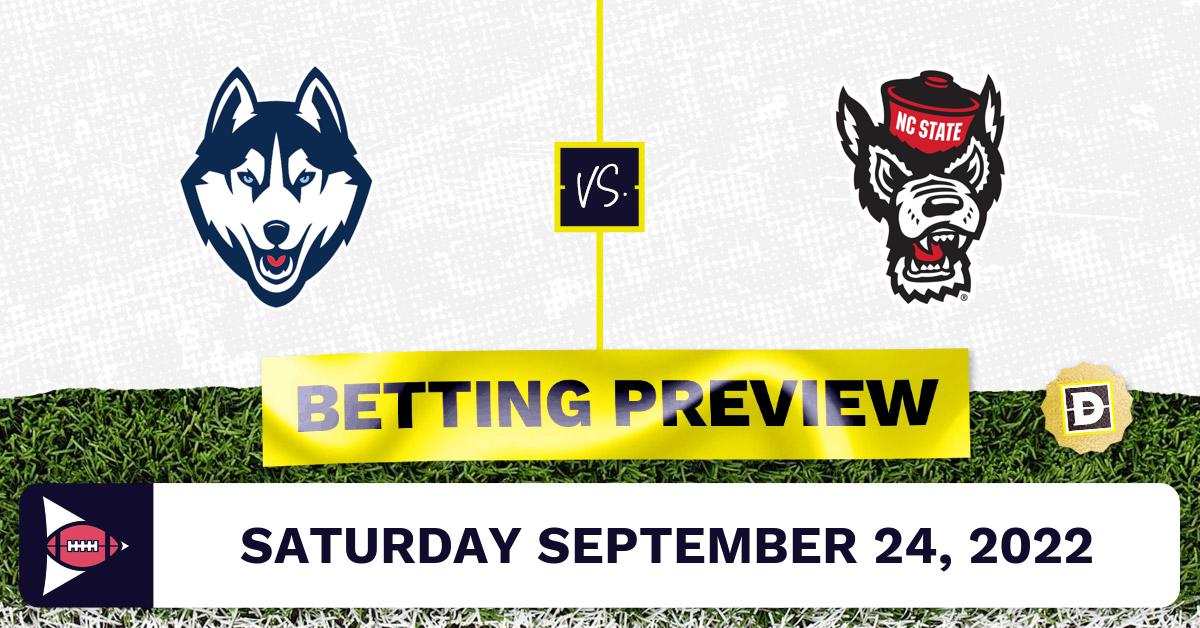 Connecticut vs. North Carolina State CFB Prediction and Odds Sep 24, 2022