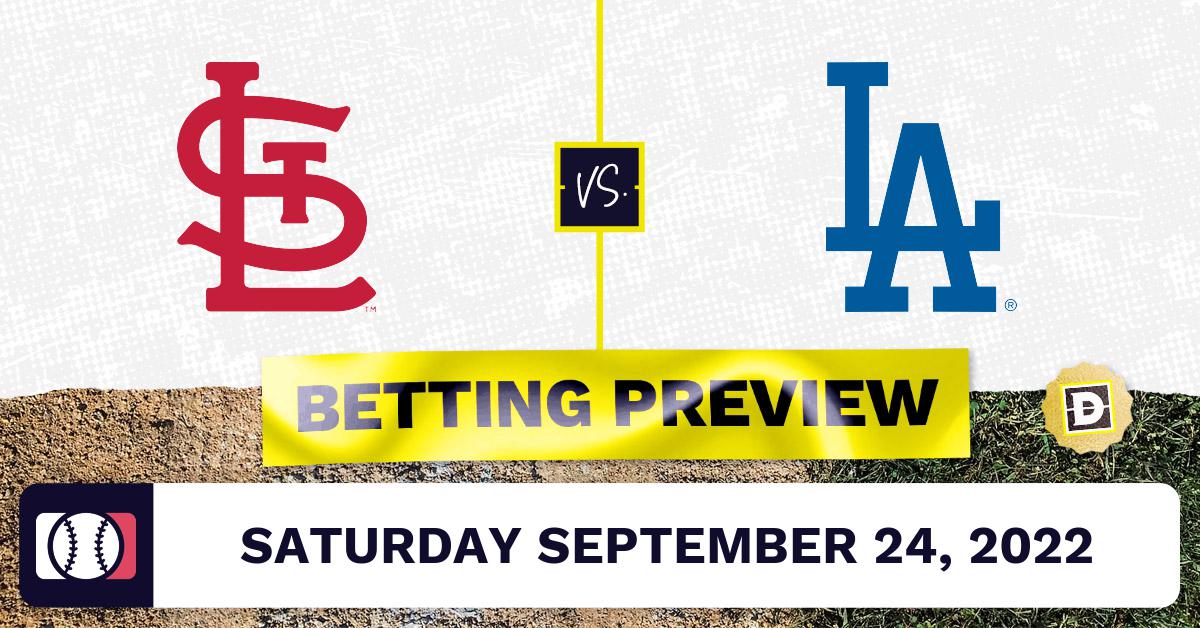 Cardinals vs. Dodgers Prediction and Odds Sep 24, 2022
