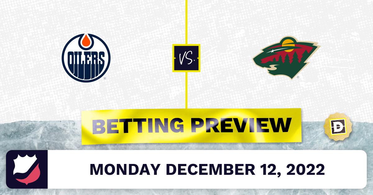 Oilers vs. Wild Prediction and Odds - Dec 12, 2022