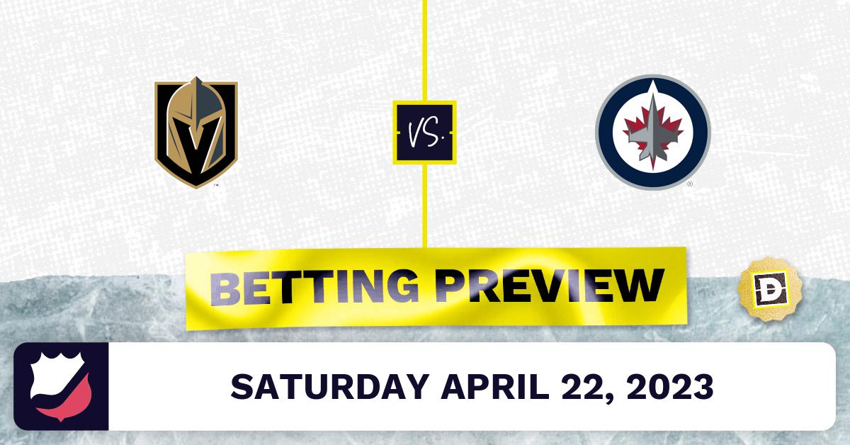 Golden Knights vs. Jets Prediction and Odds Apr 22, 2023