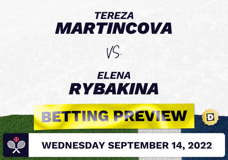Tereza Martincova vs. Elena Rybakina Predictions Sep 14, 2022