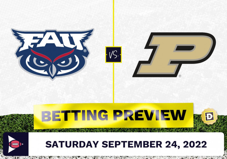 Florida Atlantic vs. Purdue CFB Prediction and Odds – Sep 24, 2022