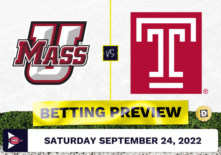 Massachusetts vs. Temple CFB Prediction and Odds – Sep 24, 2022