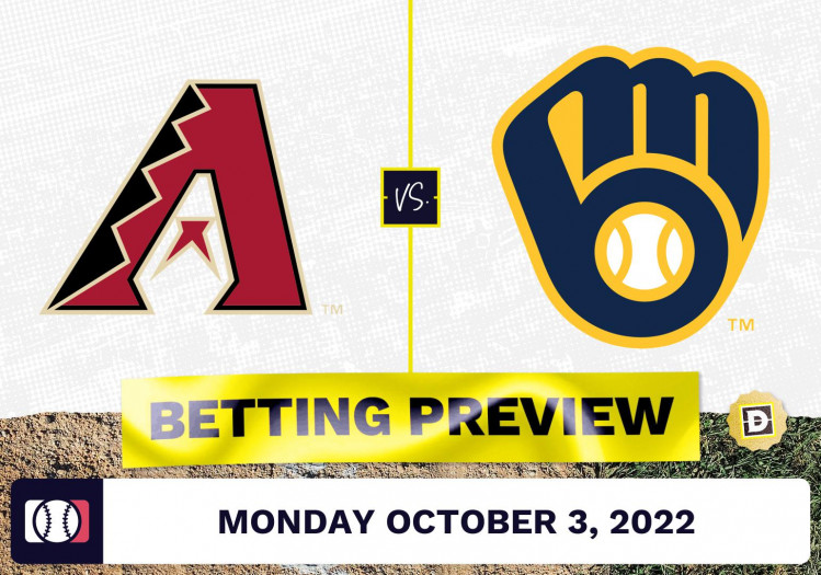 Diamondbacks vs. Brewers Prediction and Odds – Oct 3, 2022