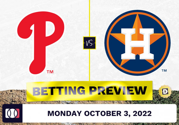 Phillies vs. Astros Prediction and Odds – Oct 3, 2022