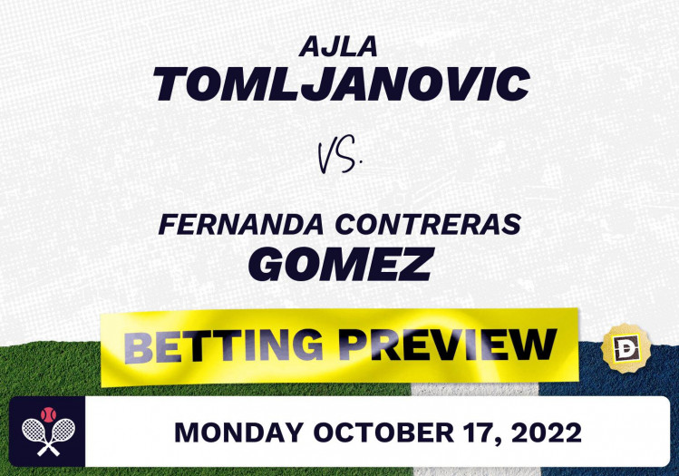 Ajla Tomljanovic vs. Fernanda Contreras Gomez Predictions Oct 17