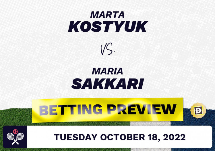 Marta Kostyuk vs. Maria Sakkari Predictions Oct 18, 2022