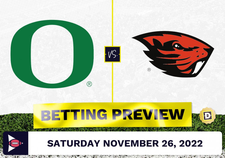 Oregon vs. Oregon State CFB Prediction and Odds – Nov 26, 2022