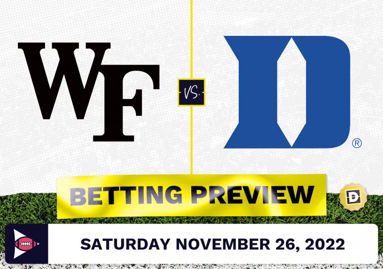 Wake Forest vs. Duke CFB Prediction and Odds – Nov 26, 2022