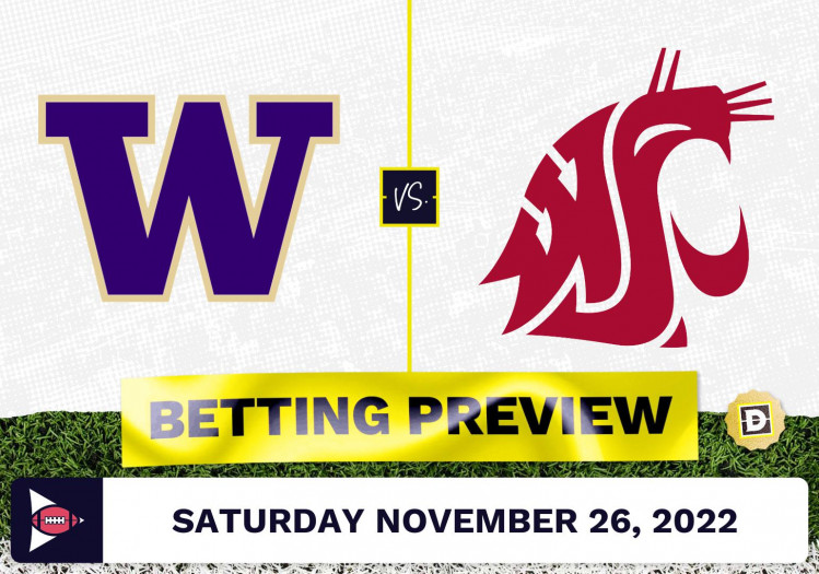 Washington vs. Washington State CFB Prediction and Odds - Nov 26, 2022