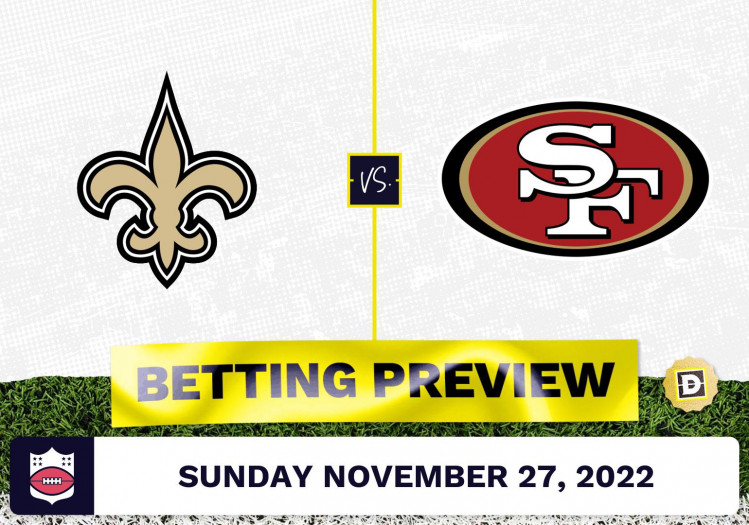 Saints vs. 49ers Prediction and Odds for NFL Week 12 (New Orleans