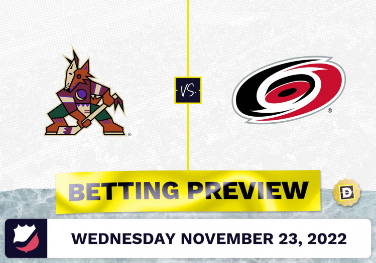 Coyotes vs. Hurricanes Prediction and Odds – Nov 23, 2022