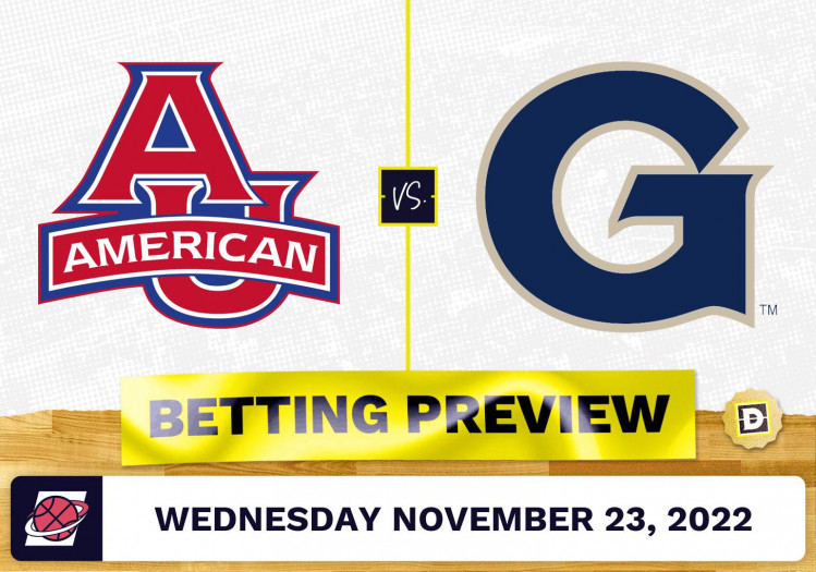 American University vs. Georgetown CBB Prediction and Odds – Nov 23, 2022