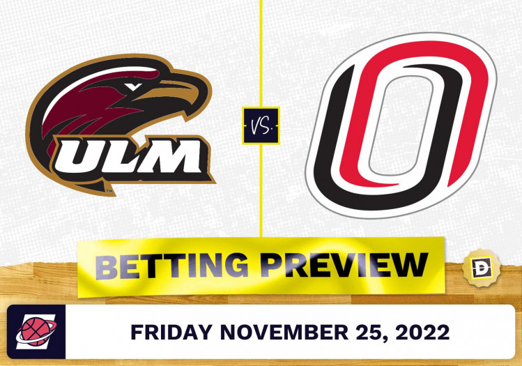 Louisiana-Monroe vs. Nebraska-Omaha CBB Prediction and Odds – Nov 25, 2022