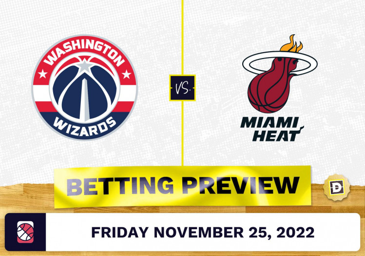 Wizards vs. Heat Prediction and Odds – Nov 25, 2022