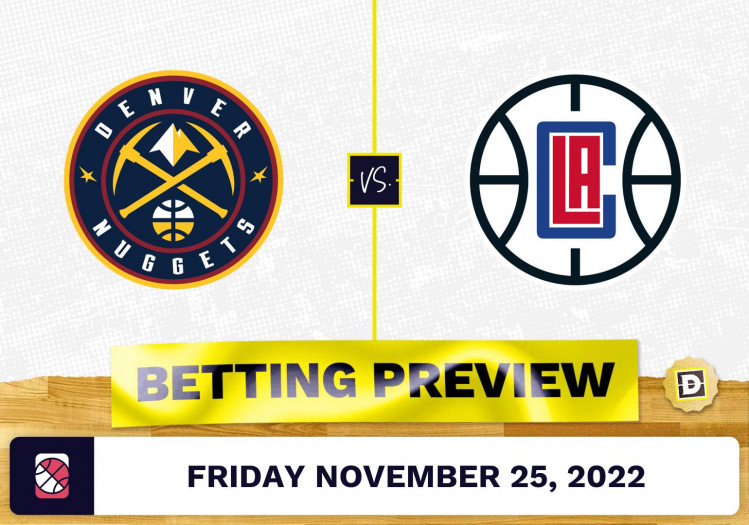 Nuggets vs. Clippers Prediction and Odds – Nov 25, 2022