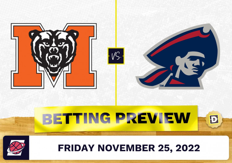 Mercer vs. Robert Morris CBB Prediction and Odds – Nov 25, 2022