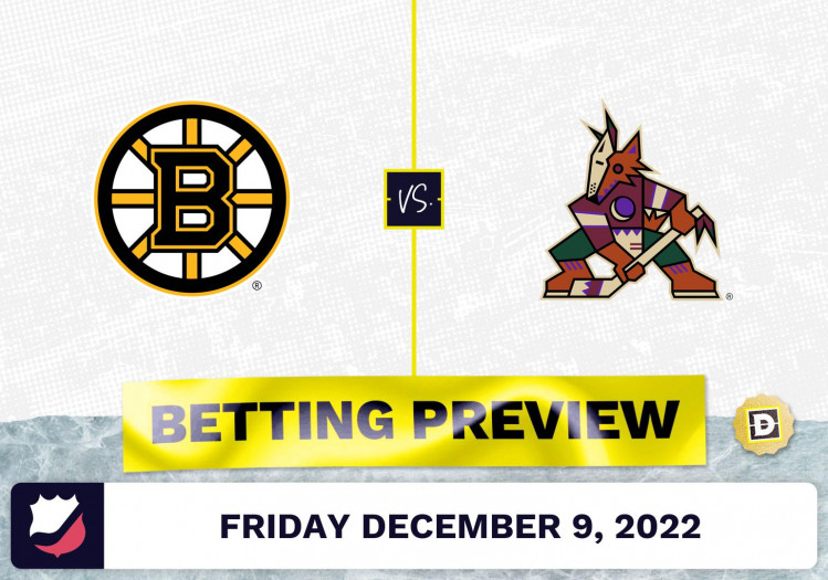 Bruins vs. Coyotes Prediction and Odds – Dec 9, 2022