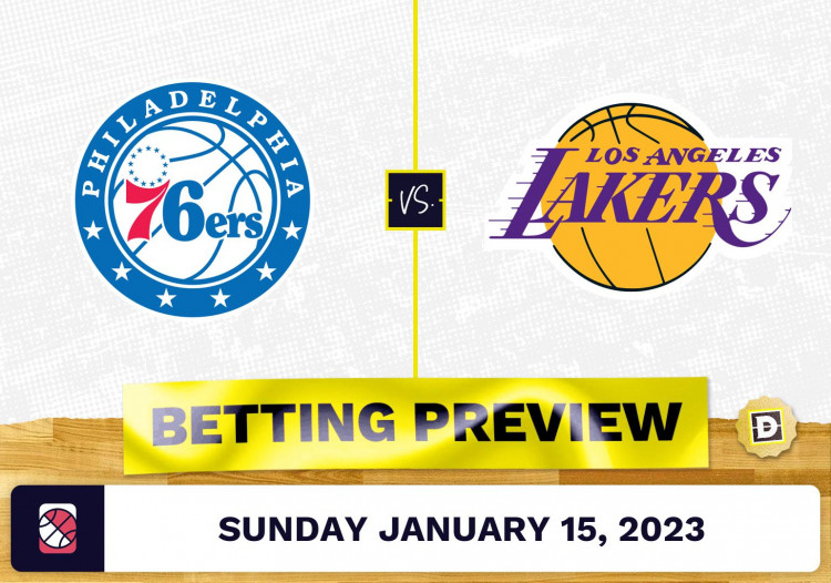 76ers vs. Lakers Prediction and Odds Jan 15, 2023 76ers vs. Lakers Prediction and Odds Jan 15, 2023