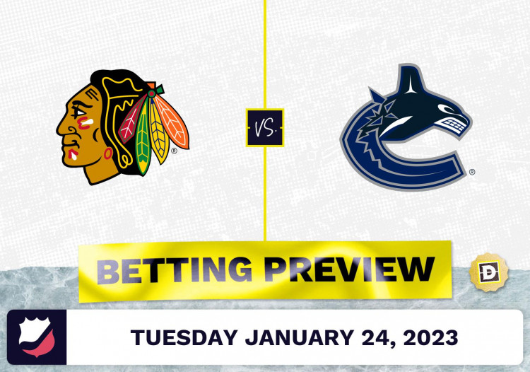 Blackhawks vs. Canucks Prediction and Odds – Jan 24, 2023