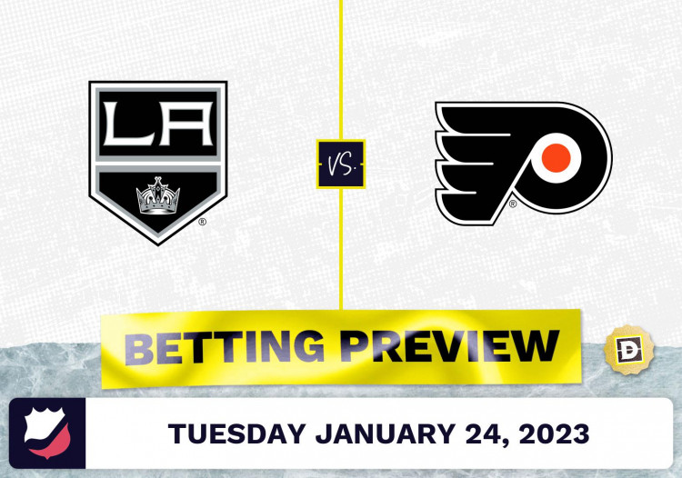 Kings vs. Flyers Prediction and Odds – Jan 24, 2023