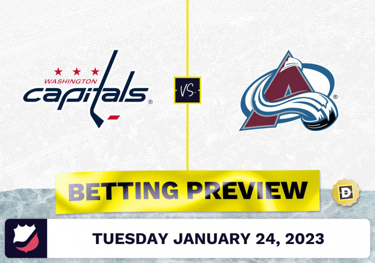 Capitals vs. Avalanche Prediction and Odds – Jan 24, 2023