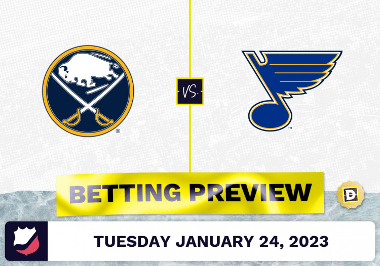 Sabres vs. Blues Prediction and Odds – Jan 24, 2023