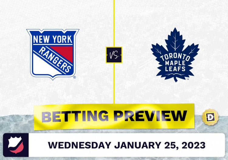 Rangers vs. Maple Leafs Prediction and Odds – Jan 25, 2023