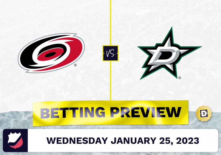 Hurricanes vs. Stars Prediction and Odds – Jan 25, 2023