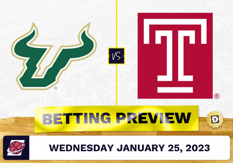 South Florida vs. Temple CBB Prediction and Odds – Jan 25, 2023