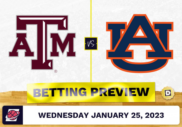 Texas A&M vs. Auburn CBB Prediction and Odds - Jan 25, 2023