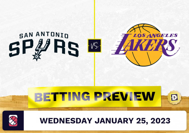 Spurs vs. Lakers Prediction and Odds – Jan 25, 2023