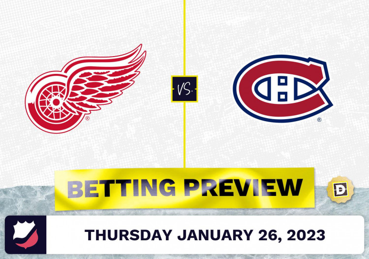 Red Wings vs. Canadiens Prediction and Odds – Jan 26, 2023