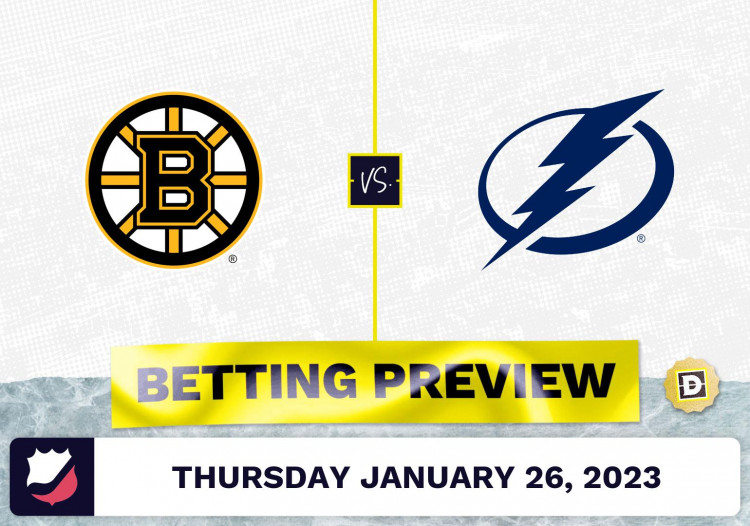 Bruins vs. Lightning Prediction and Odds – Jan 26, 2023