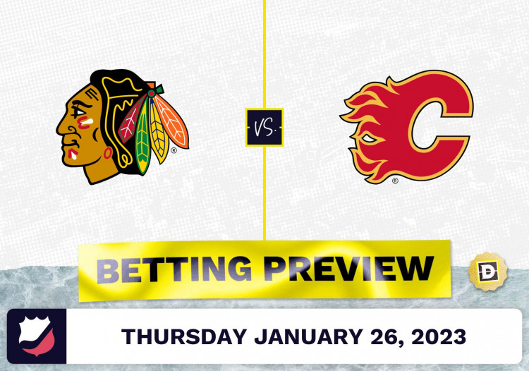 Blackhawks vs. Flames Prediction and Odds – Jan 26, 2023