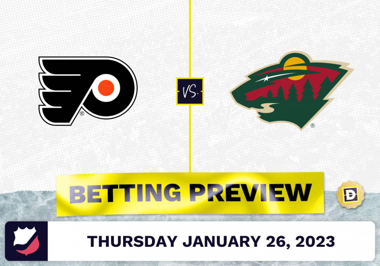 Flyers vs. Wild Prediction and Odds – Jan 26, 2023