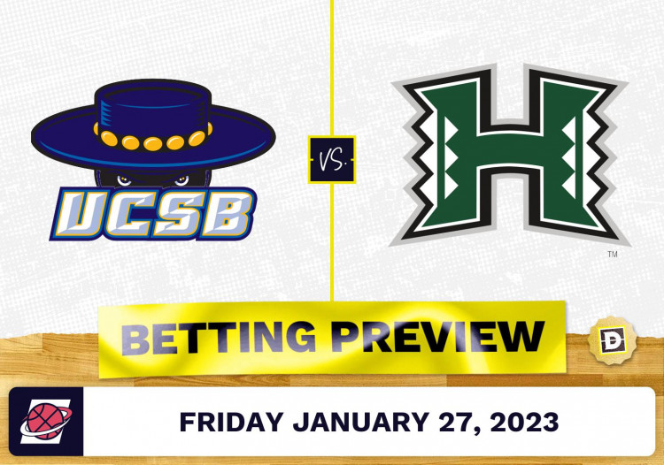 UC Santa Barbara vs. Hawaii CBB Prediction and Odds – Jan 27, 2023