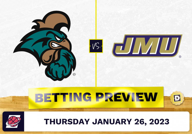 Coastal Carolina vs. James Madison CBB Prediction and Odds – Jan 26, 2023