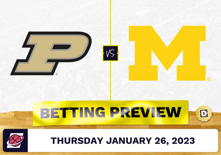 Purdue vs. Michigan CBB Prediction and Odds – Jan 26, 2023