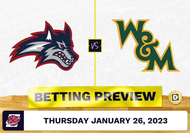 Stony Brook vs. William & Mary CBB Prediction and Odds – Jan 26, 2023