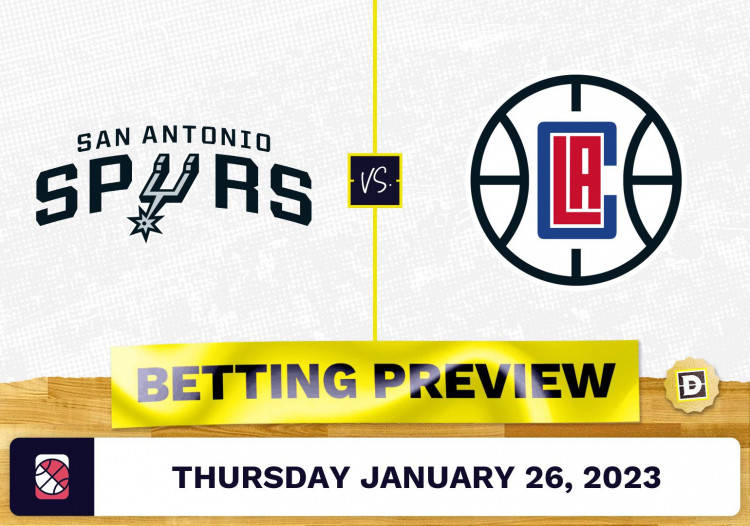 Spurs vs. Clippers Prediction and Odds – Jan 26, 2023