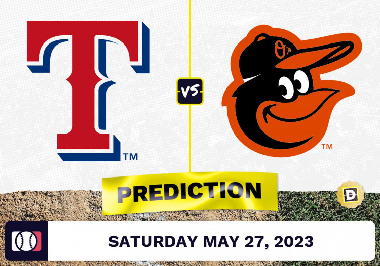 Rangers vs. Orioles Prediction for MLB Saturday (5/27/2023)