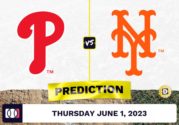 Phillies vs. Mets Prediction for MLB Thursday (6/1/2023)