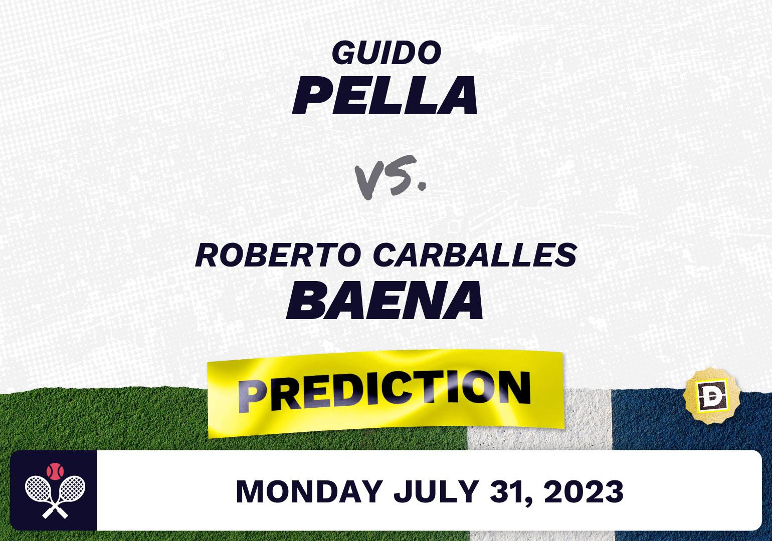 Guido Pella Vs Roberto Carballes Baena Prediction Kitzbuhel Open Guido Pella Vs Roberto Carballes Baena Prediction Kitzbuhel Open